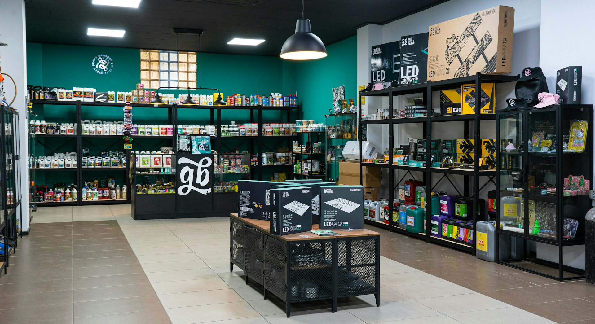 A store filled with lots of shelves filled with items